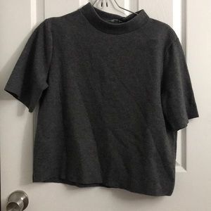 Super soft dark grey Zara shirt